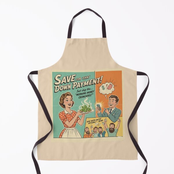 Item preview, Vintage Retro Down Payment Savings Financial Parody Advertisement Poster designed and sold by freackly.