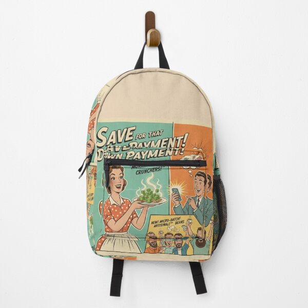 Item preview, Vintage Retro Down Payment Savings Financial Parody Advertisement Poster designed and sold by freackly.