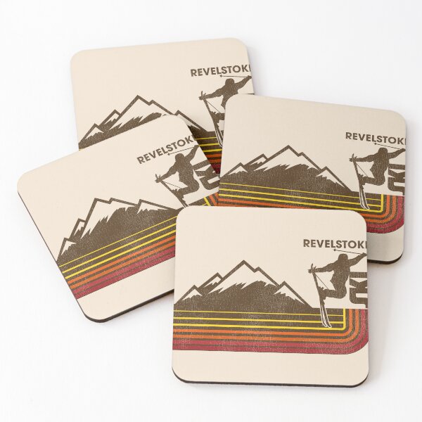 Artikelvorschau, Ski Revelstoke Mountain Resort 70er 80er Jahre Skistil Streifen entworfen und verkauft von ourkid.