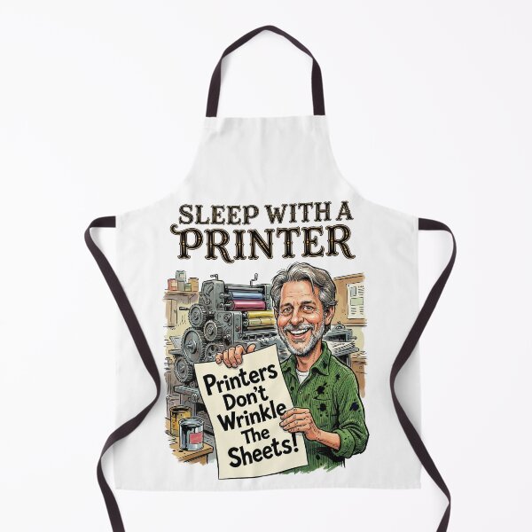 Item preview, Sleep With A Printer designed and sold by graficsfx.