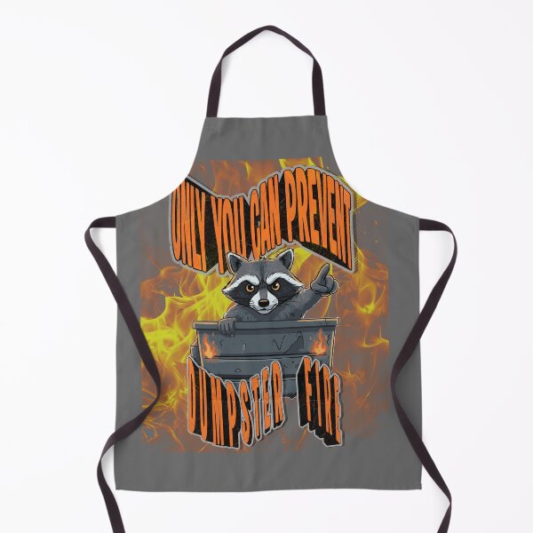 Item preview, Only You Can Prevent Dumpster Fires - Trash Raccoon Parody designed and sold by MikesLab.