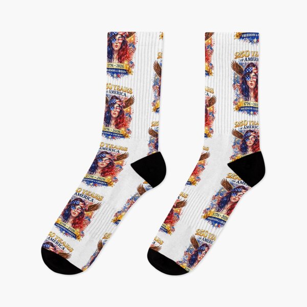 Item preview, 250 Years of America 1776–2026 – Freedom & Liberty Patriotic Girl USA Anniversary Design designed and sold by Polarisofficial.