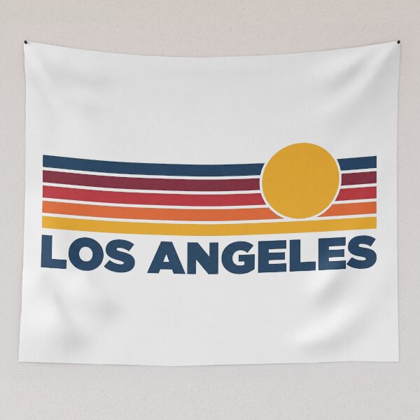 Item preview, Los Angeles Retro Sunset Stripes designed and sold by Shopeon Designs.