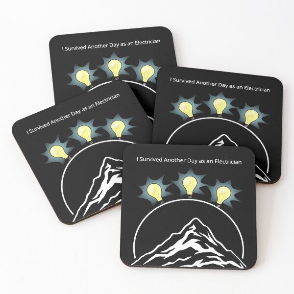 Item preview, I Survived Another Day as an Electrician designed and sold by BoogzisArtwork.