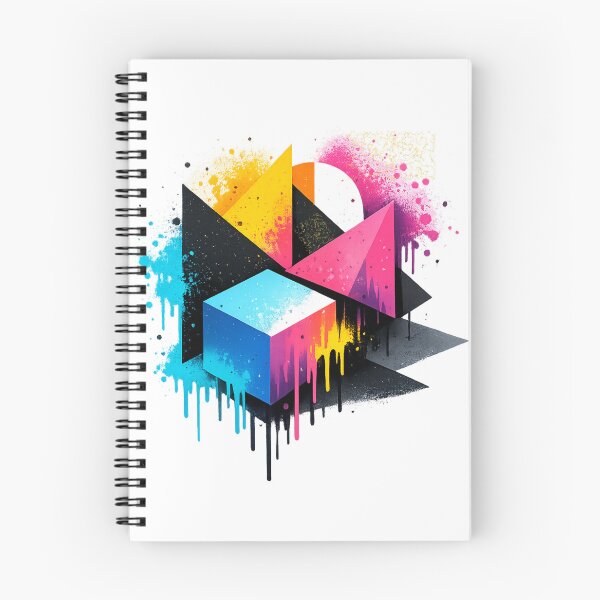 Item preview, Vibrant Geometric Drip designed and sold by HubiUrbanStudio.