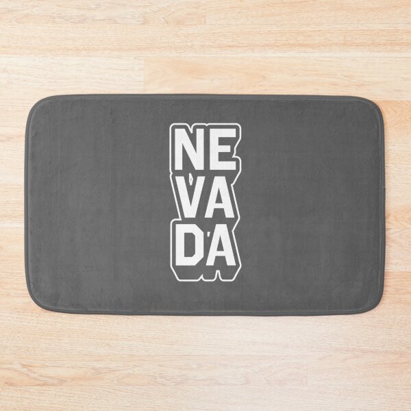 Item preview, Nevada Retro Varsity - Hometown Pride & Streetwear Block Typography designed and sold by MZS Studio.