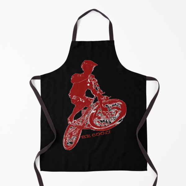 Item preview, Cyclist jumping on a downhill bike designed and sold by pixperienz4u.