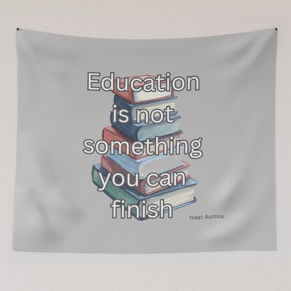 Item preview, Education is not something you can finish designed and sold by jamesgerardking.