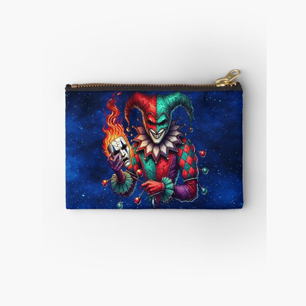 Item preview, Evil Court Jester – Flamebound Harlequin Fantasy Art designed and sold by MysticOzzy.