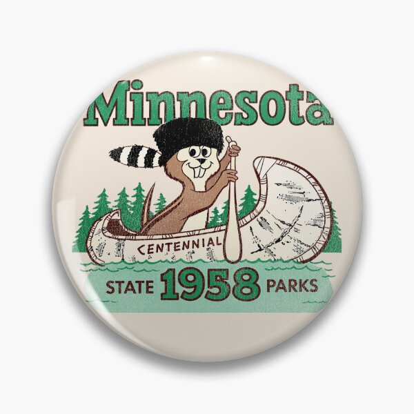 Item preview, Minnesota State Parks Centennial Vintage Tourist Souvenir designed and sold by ourkid.
