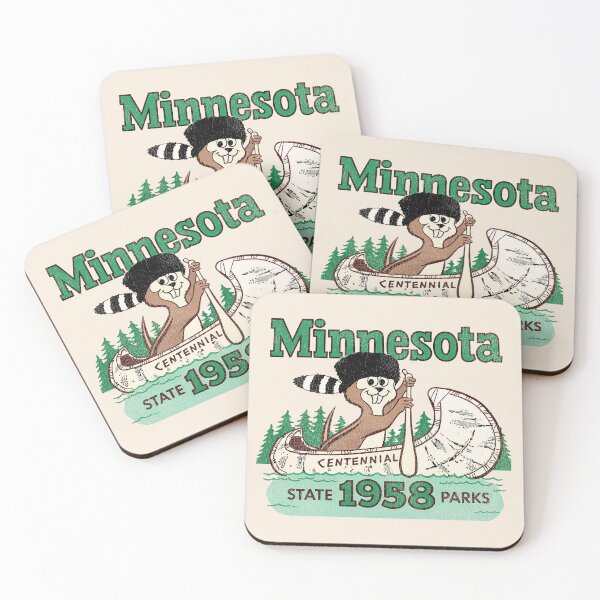 Item preview, Minnesota State Parks Centennial Vintage Tourist Souvenir designed and sold by ourkid.