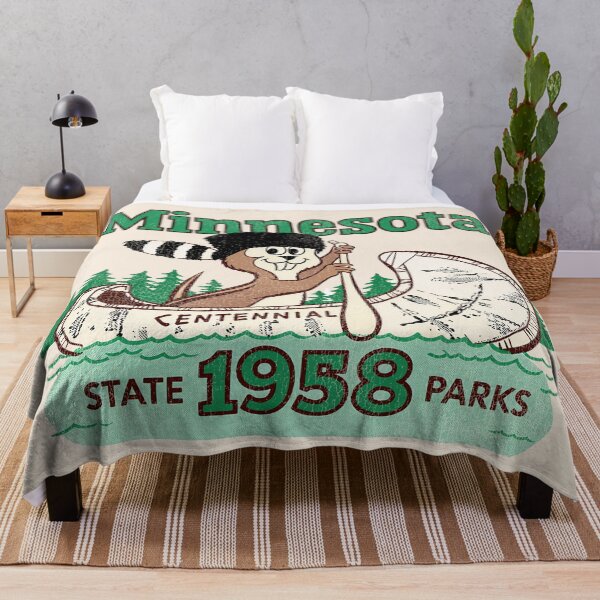Item preview, Minnesota State Parks Centennial Vintage Tourist Souvenir designed and sold by ourkid.