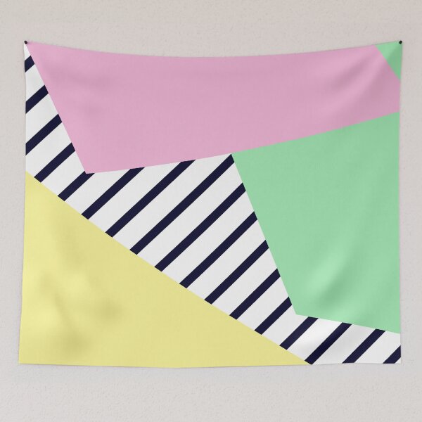 Item preview, Pastels and Stripes - Abstract Art designed and sold by Sheldon Stewart.