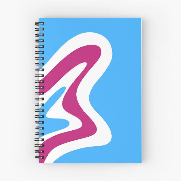 Item preview, Retro Pink & Blue Swirl designed and sold by lexit123.
