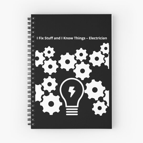 Item preview, I Fix Stuff and I Know Things – Electrician designed and sold by BoogzisArtwork.