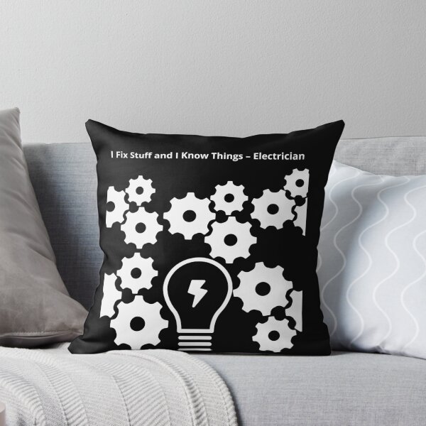 Item preview, I Fix Stuff and I Know Things – Electrician designed and sold by BoogzisArtwork.