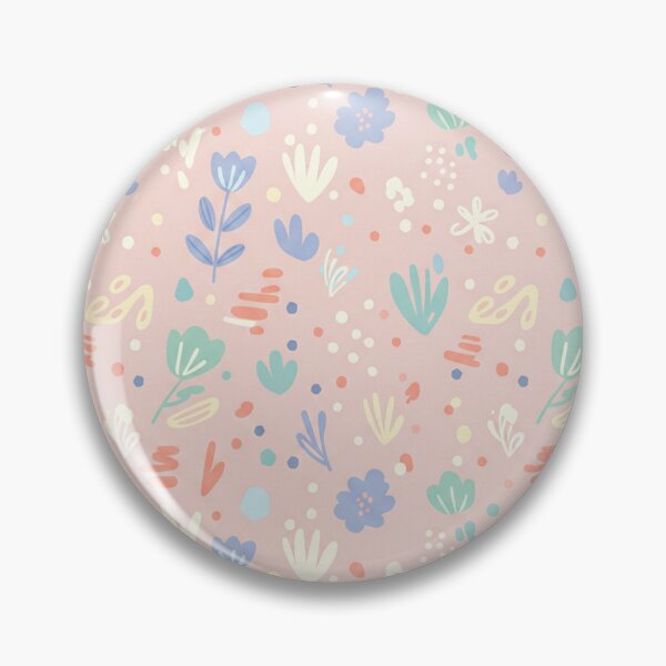 Item preview, Whimsical Spring Pastel Abstract Floral  Pattern. designed and sold by AnimalAirtistry.