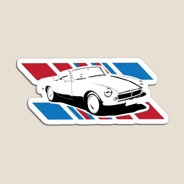 Artikelvorschau, MGB. Britische Automobilindustrie. entworfen und verkauft von RischDesigns.