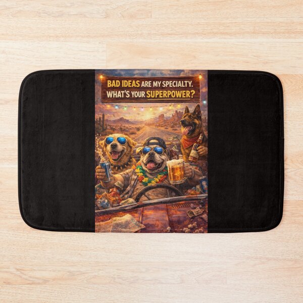 Item preview, Bad ideas are my specialty. What’s your superpower? designed and sold by Pirate-Coast.