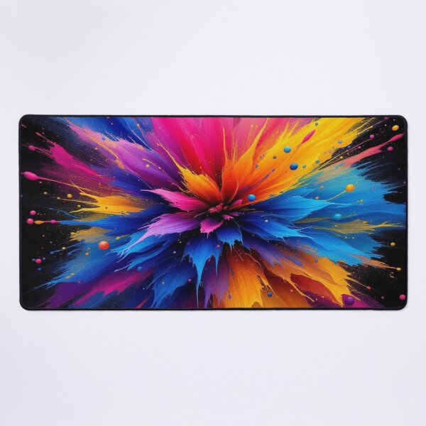 Item preview, Electric Abstract Bloom Color Explosion Modern Art On designed and sold by DesigntshirtWB.
