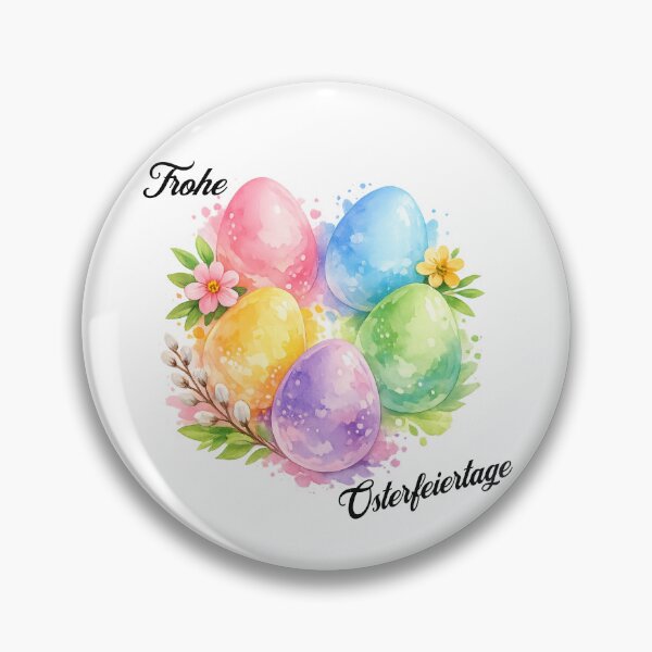 Item preview, Pastel magic for Easter – watercolor Easter eggs in springtime splendor designed and sold by CoolContent Factory.