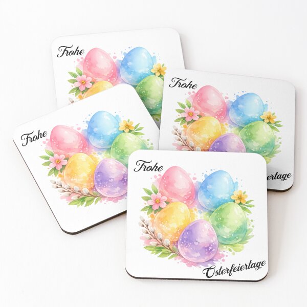 Item preview, Pastel magic for Easter – watercolor Easter eggs in springtime splendor designed and sold by CoolContent Factory.