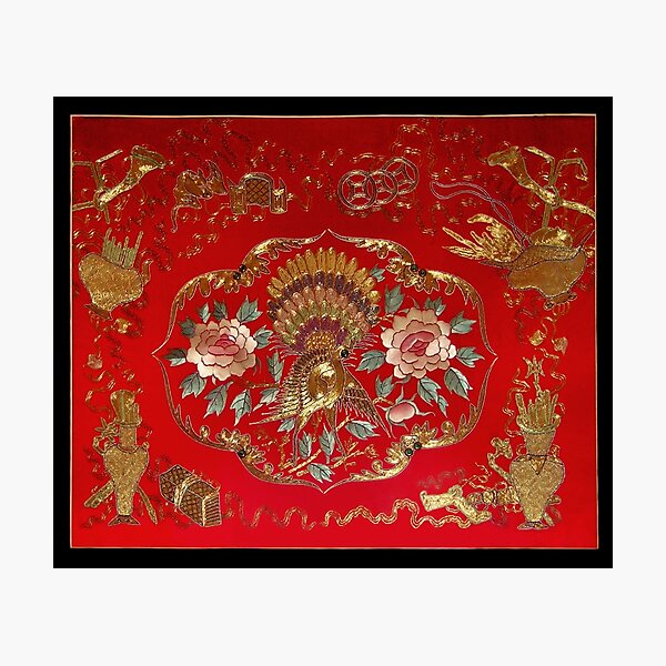 Item preview, silk embrodery designed and sold by Christopher Biggs.