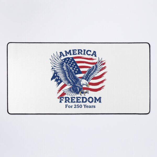 Item preview, America Freedom For 250 Years – Patriotic Eagle USA 1776–2026 Anniversary Vintage Design designed and sold by Polarisofficial.