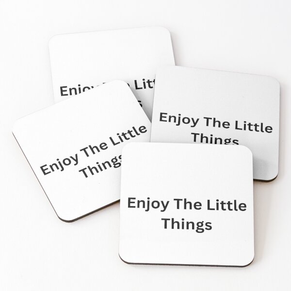 Item preview, Enjoy The Little Things designed and sold by Happy Vibes Studio.