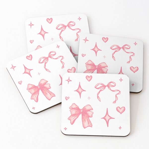 Item preview, pink bows hearts stars designed and sold by delicate-pov.