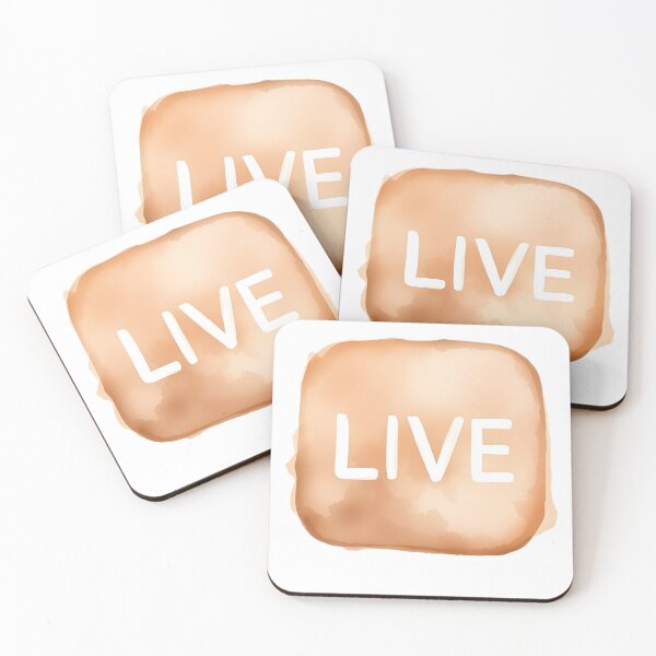 Item preview, LIVE – Minimalist Watercolor Button designed and sold by miletes17Studio.