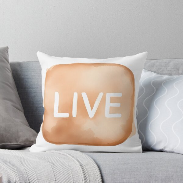 Item preview, LIVE – Minimalist Watercolor Button designed and sold by miletes17Studio.