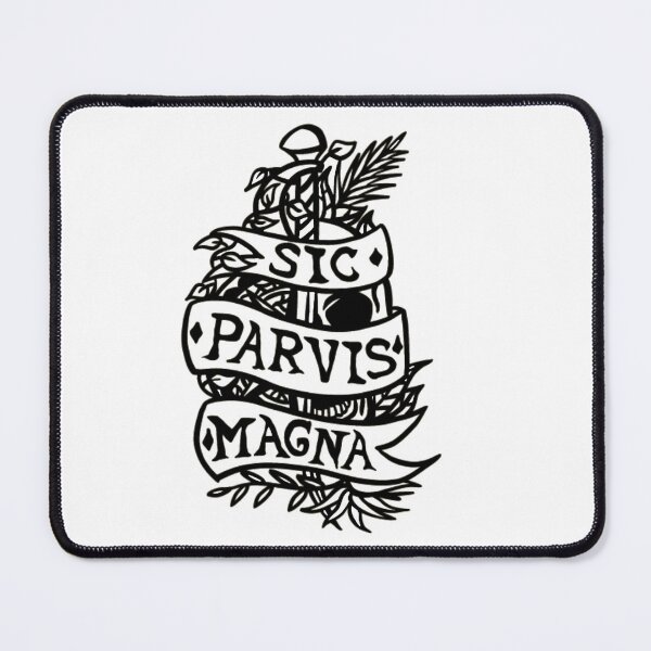 Item preview, Uncharted Sic Parvis Magna Text designed and sold by Jeffersonrito.