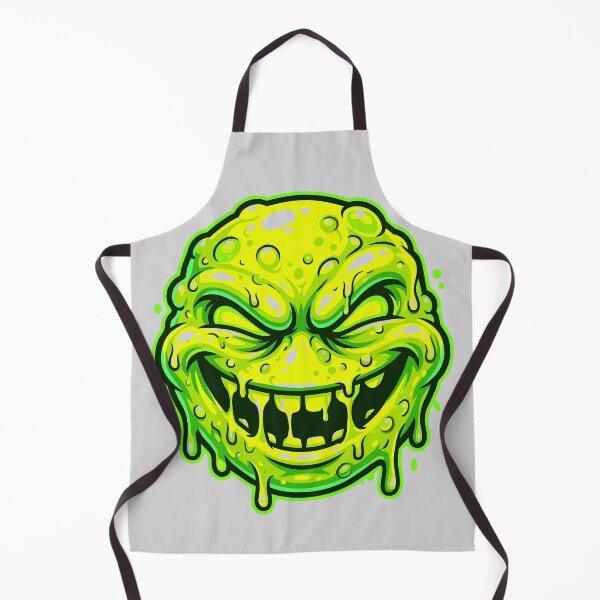 Item preview, Green Toxic Slime Monster Grin designed and sold by KeremYurtseven.