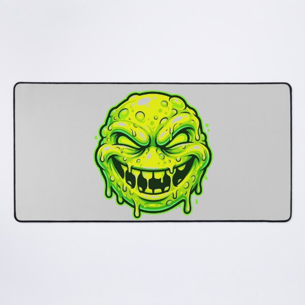 Item preview, Green Toxic Slime Monster Grin designed and sold by KeremYurtseven.