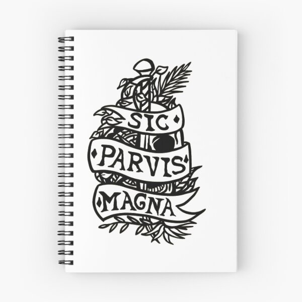Item preview, Uncharted Sic Parvis Magna Text designed and sold by Jeffersonrito.