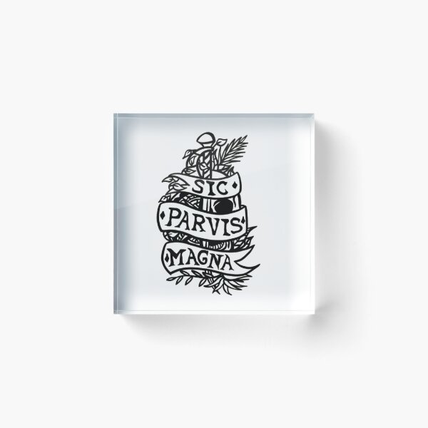 Item preview, Uncharted Sic Parvis Magna Text designed and sold by Jeffersonrito.