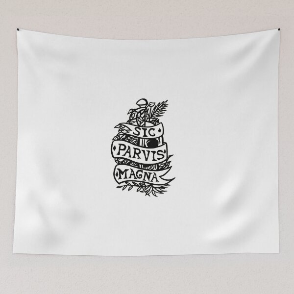Item preview, Uncharted Sic Parvis Magna Text designed and sold by Jeffersonrito.