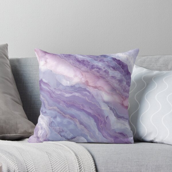 Item preview, Delicate marble in violet and rosé designed and sold by Letteraddicted.