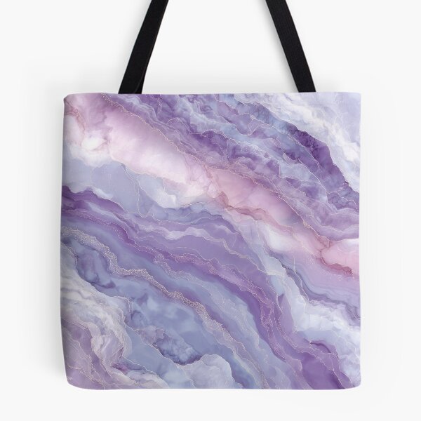 Item preview, Delicate marble in violet and rosé designed and sold by Letteraddicted.