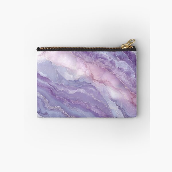 Item preview, Delicate marble in violet and rosé designed and sold by Letteraddicted.