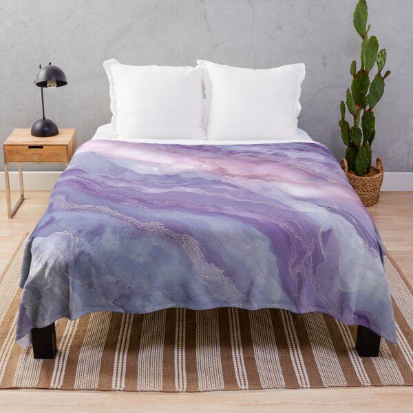 Item preview, Delicate marble in violet and rosé designed and sold by Letteraddicted.
