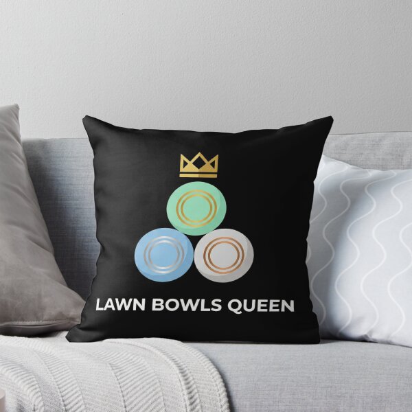 Item preview, Vintage Lawn Bowls Queen - Elegant Emerald Bowl & Gold Crown designed and sold by NewRedLady.