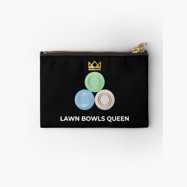 Item preview, Vintage Lawn Bowls Queen - Elegant Emerald Bowl & Gold Crown designed and sold by NewRedLady.