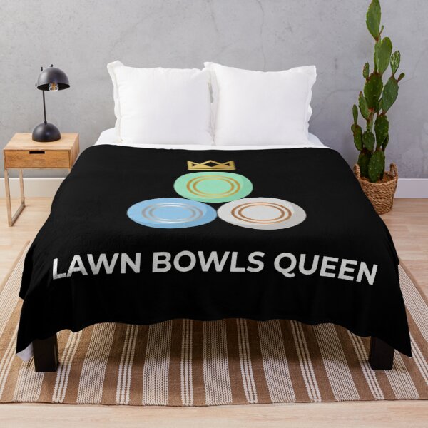 Item preview, Vintage Lawn Bowls Queen - Elegant Emerald Bowl & Gold Crown designed and sold by NewRedLady.