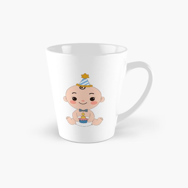 Item preview, Cute Baby Birthday Illustration designed and sold by DesignbyAnnaM.