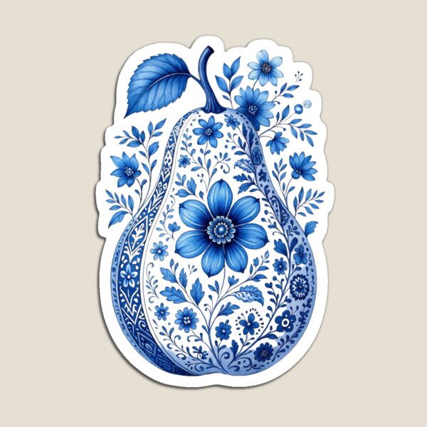 Item preview, Delftware Pear designed and sold by sahbender.