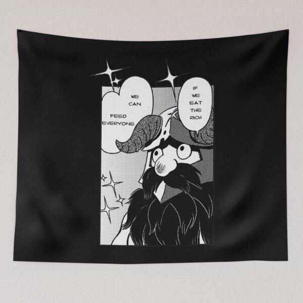 Item preview, If we eat the rich we can feed everyone designed and sold by remerasnerdas.