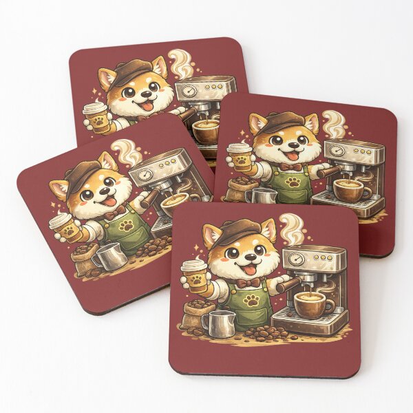Item preview, Barista Dog designed and sold by mrbuymeacoffee.