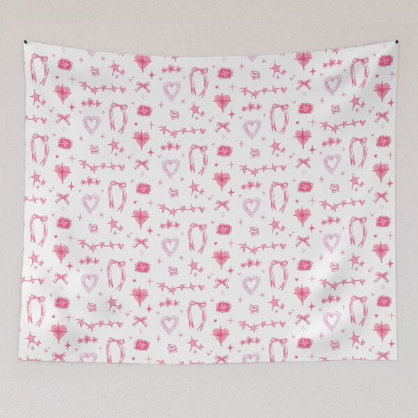 Item preview, pink bows set designed and sold by delicate-pov.